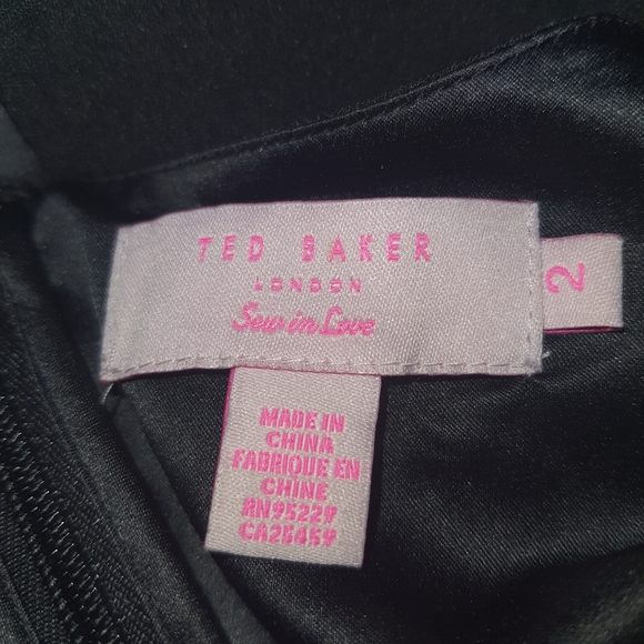 Ted Baker Womens Rhinestone Caylin Dress Small - Picture 5 of 10